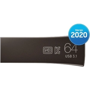 Hurtownia GSM - Pendrive Samsung 64GB MUF-64BE4/APC USB 3.1 szary/titan grey - SMG281GRY - {ean13} - Hurt