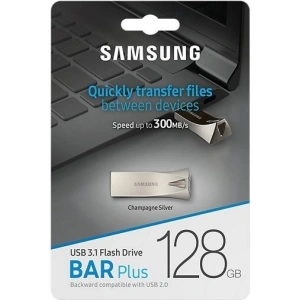 Pendrive Samsung 128GB MUF-128BE3 USB 3.1 srebrny/champaign silver