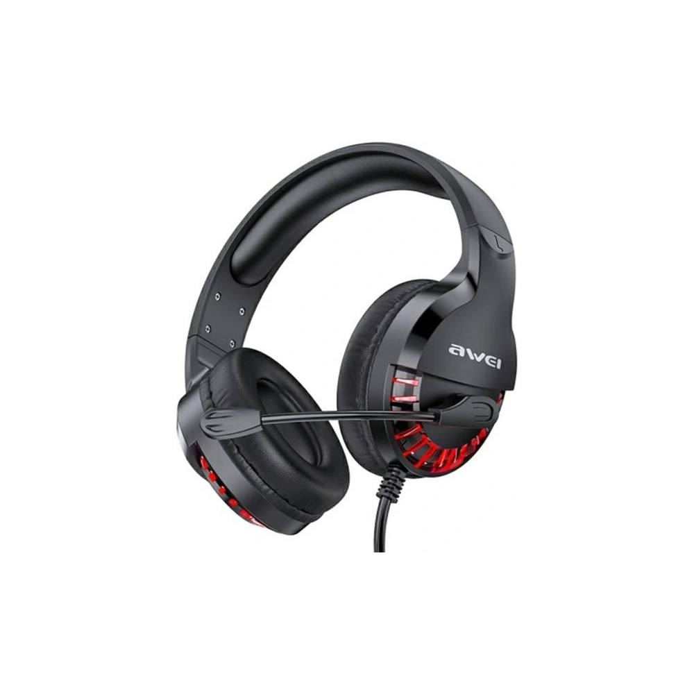 Hurtownia GSM - Słuchawki AWEI gaming ES-770i nauszne gamingowe z mikrofonem czarny/black - AWEI062BLK - {ean13} - Hurt