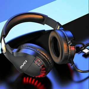 Słuchawki AWEI gaming ES-770i nauszne gamingowe z mikrofonem czarny/black