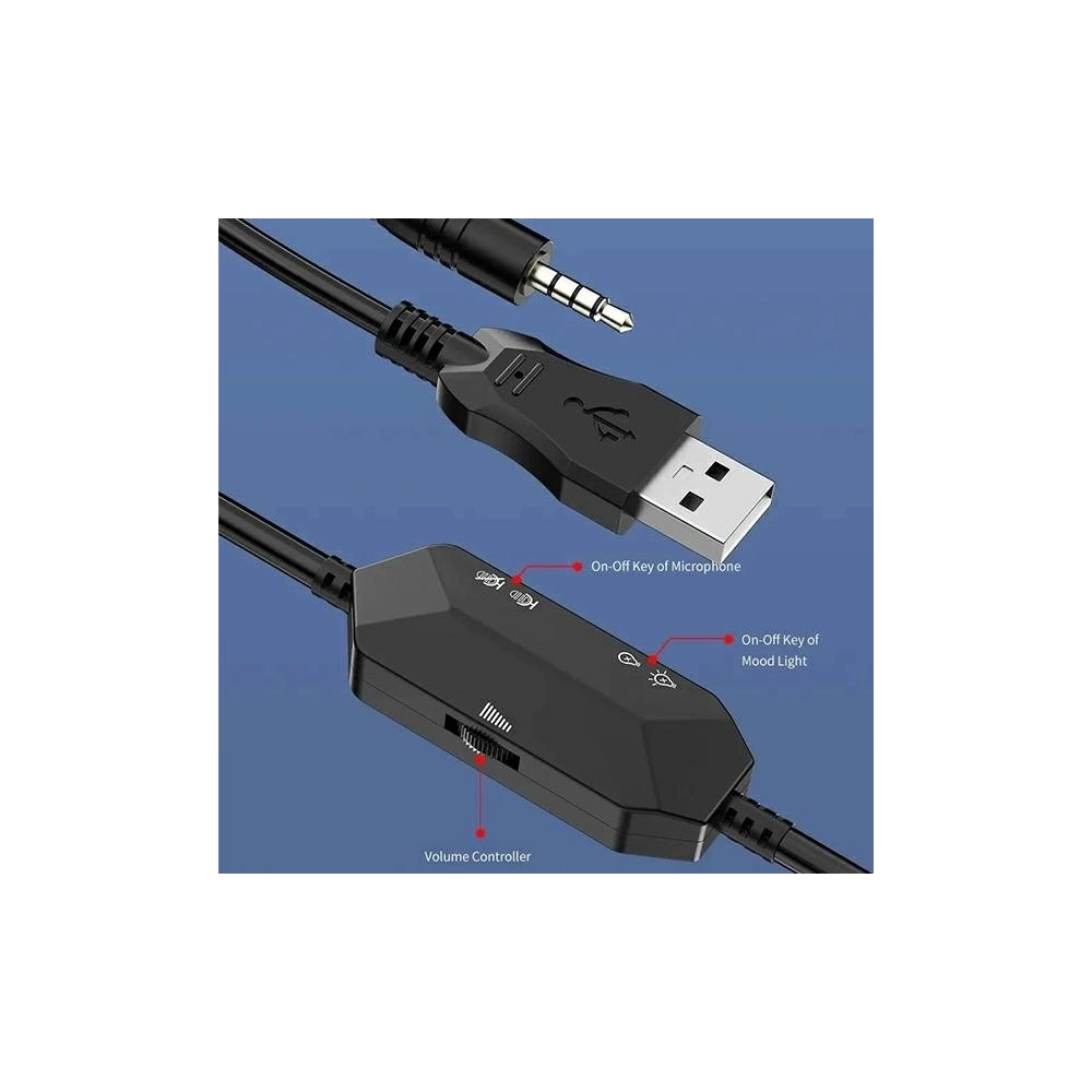Hurtownia GSM - Słuchawki AWEI gaming ES-770i nauszne gamingowe z mikrofonem czarny/black - AWEI062BLK - {ean13} - Hurt