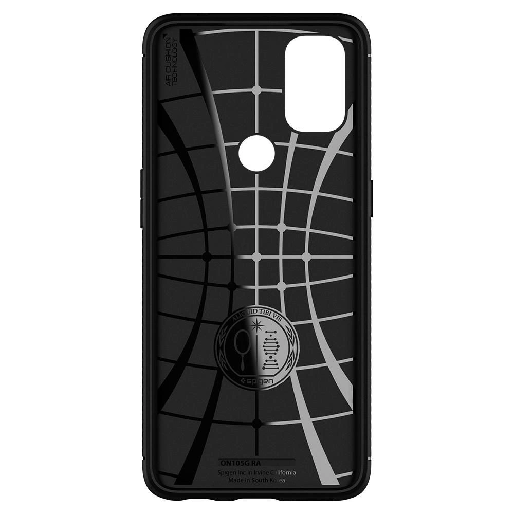 Hurtownia GSM - Etui Spigen Rugged Armor Oneplus Nord N10 5G Matte Black - SPN1424BLK - {ean13} - Hurt