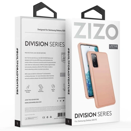 Etui Zizo Division Samsung Galaxy S20 FE (Rose Gold)