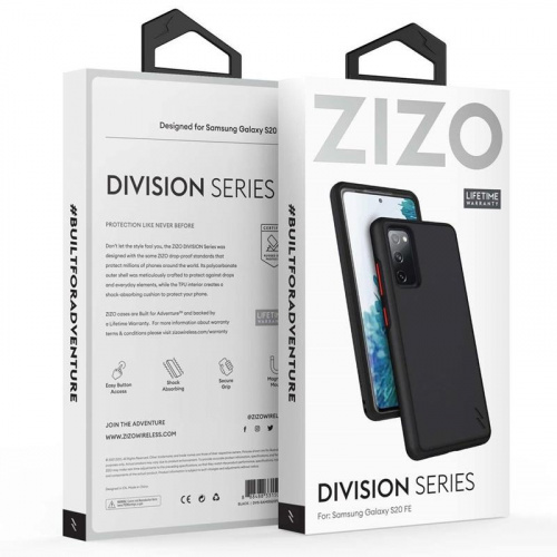 Zizo Distributor - 888488331492 - ZIZ061BLK - Zizo Division - Case for Samsung Galaxy S20 FE (Nylon Black) - B2B homescreen