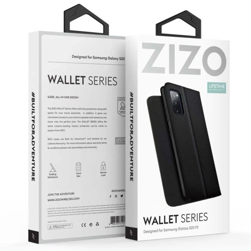 Etui Zizo Wallet Series Case  Samsung Galaxy S20 FE (Black)
