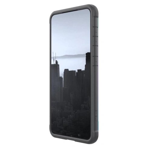 Etui aluminiowe X-Doria Raptic Shield - Samsung Galaxy S21 (Antimicrobial protection) (Iridescent)