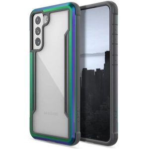 Wholesale X-Doria Raptic Shield Aluminum Case Samsung Galaxy S21 (Antimicrobial protection) (Iridescent) - XDR106IRI - {ean13} - Hurt
