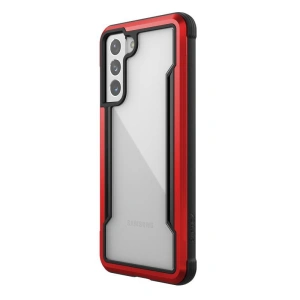 Hurtownia GSM - Etui aluminiowe X-Doria Raptic Shield Samsung Galaxy S21 (Antimicrobial protection) (Red) - XDR107RED - {ean13} - Hurt