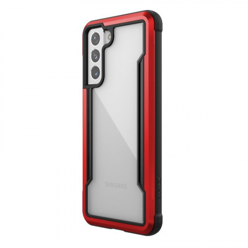 X-Doria Distributor - 6950941492157 - XDR107RED - X-Doria Raptic Shield Aluminum Case Samsung Galaxy S21 (Antimicrobial protection) (Red) - B2B homescreen