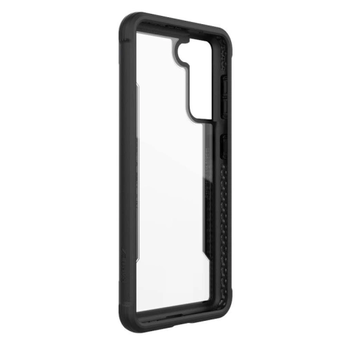 Etui aluminiowe X-Doria Raptic Shield - Etui aluminiowe Samsung Galaxy S21 (Antimicrobial protection) (Black)