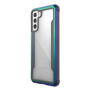 Hurtownia GSM - Etui aluminiowe X-Doria Raptic Shield Samsung Galaxy S21+ Plus (Antimicrobial protection) (Iridescent) - XDR109IRI - {ean13} - Hurt