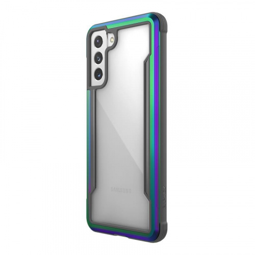 X-Doria Distributor - 6950941492201 - XDR109IRI - X-Doria Raptic Shield Aluminum Case Samsung Galaxy S21+ Plus (Antimicrobial protection) (Iridescent) - B2B homescreen
