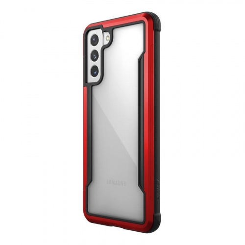 X-Doria Distributor - 6950941492218 - XDR110RED - X-Doria Raptic Shield Aluminum Case Samsung Galaxy S21+ Plus (Antimicrobial protection) (Red) - B2B homescreen