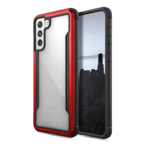 Wholesale X-Doria Raptic Shield Aluminum Case Samsung Galaxy S21+ Plus (Antimicrobial protection) (Red) - XDR110RED - {ean13} - Hurt