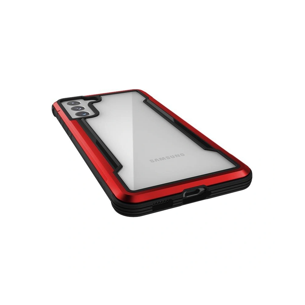 Hurtownia GSM - Aluminiumhülle X-Doria Raptic Shield Samsung Galaxy S21+ Plus (Antimikrobielle Schutz) (Rot) - XDR110RED - {ean13} - Hurt