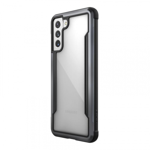X-Doria Distributor - 6950941492225 - XDR111BLK - X-Doria Raptic Shield Aluminum Case Samsung Galaxy S21+ Plus (Antimicrobial protection) (Black) - B2B homescreen