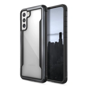 Wholesale X-Doria Raptic Shield Aluminum Case Samsung Galaxy S21+ Plus (Antimicrobial protection) (Black) - XDR111BLK - {ean13} - Hurt