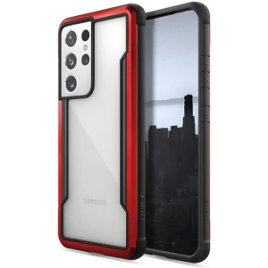 Wholesale X-Doria Raptic Shield Aluminum Case Samsung Galaxy S21 Ultra (Antimicrobial protection) (Red) - XDR113RED - {ean13} - Hurt