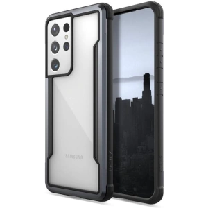 Wholesale X-Doria Raptic Shield Aluminum Case Samsung Galaxy S21 Ultra (Antimicrobial protection) (Black) - XDR114BLK - {ean13} - Hurt