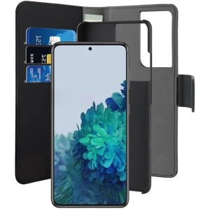 PURO Wallet Detachable 2in1 Samsung Galaxy S21 Ultra (black)