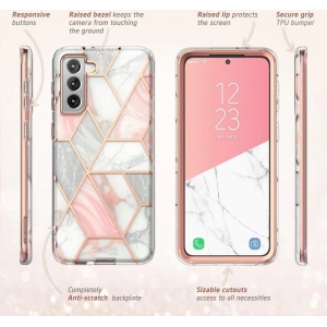 Etui Supcase Cosmo Galaxy S21 Marble