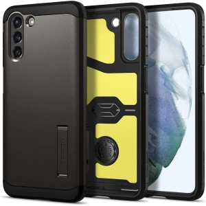 Hurtownia GSM - Etui Spigen Tough Armor Samsung Galaxy S21+ Plus Gunmetal - SPN1441GUN - {ean13} - Hurt