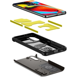 Hurtownia GSM - Etui Spigen Tough Armor Samsung Galaxy S21+ Plus Gunmetal - SPN1441GUN - {ean13} - Hurt