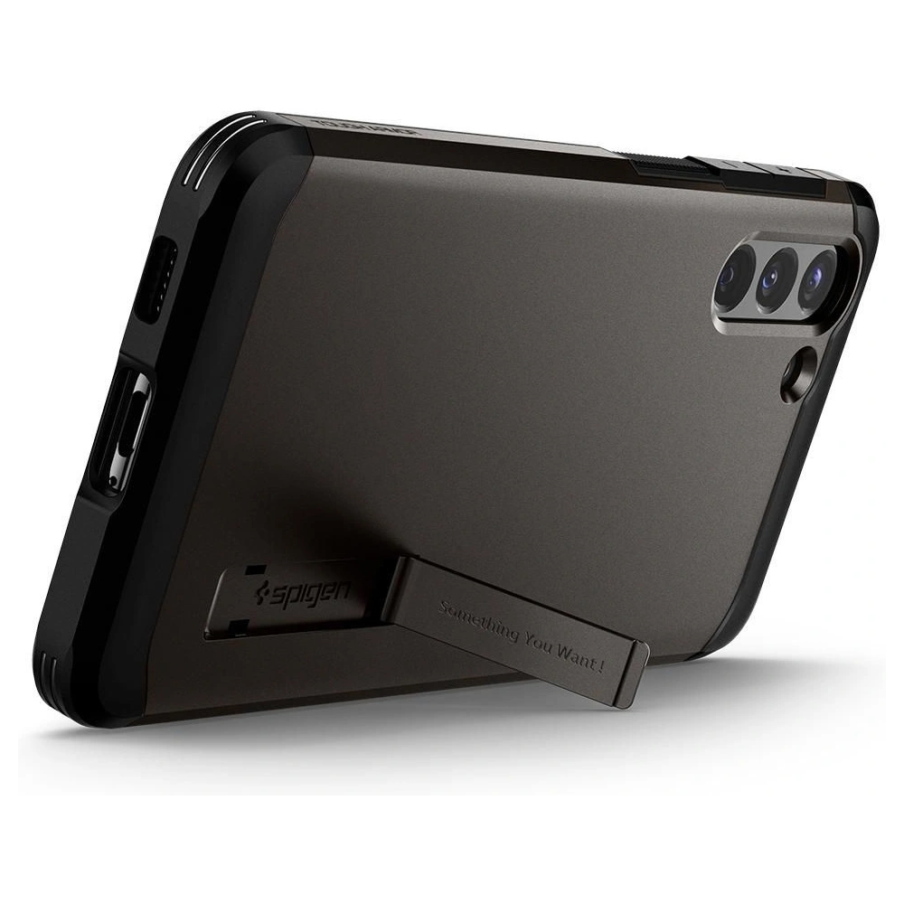 Hurtownia GSM - Etui Spigen Tough Armor Samsung Galaxy S21+ Plus Gunmetal - SPN1441GUN - {ean13} - Hurt