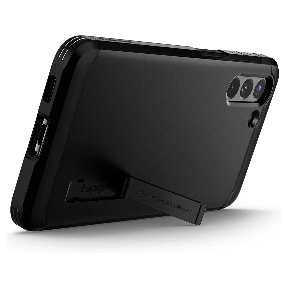 Hurtownia GSM - Etui Spigen Tough Armor Samsung Galaxy S21+ Plus Black - SPN1442BLK - {ean13} - Hurt