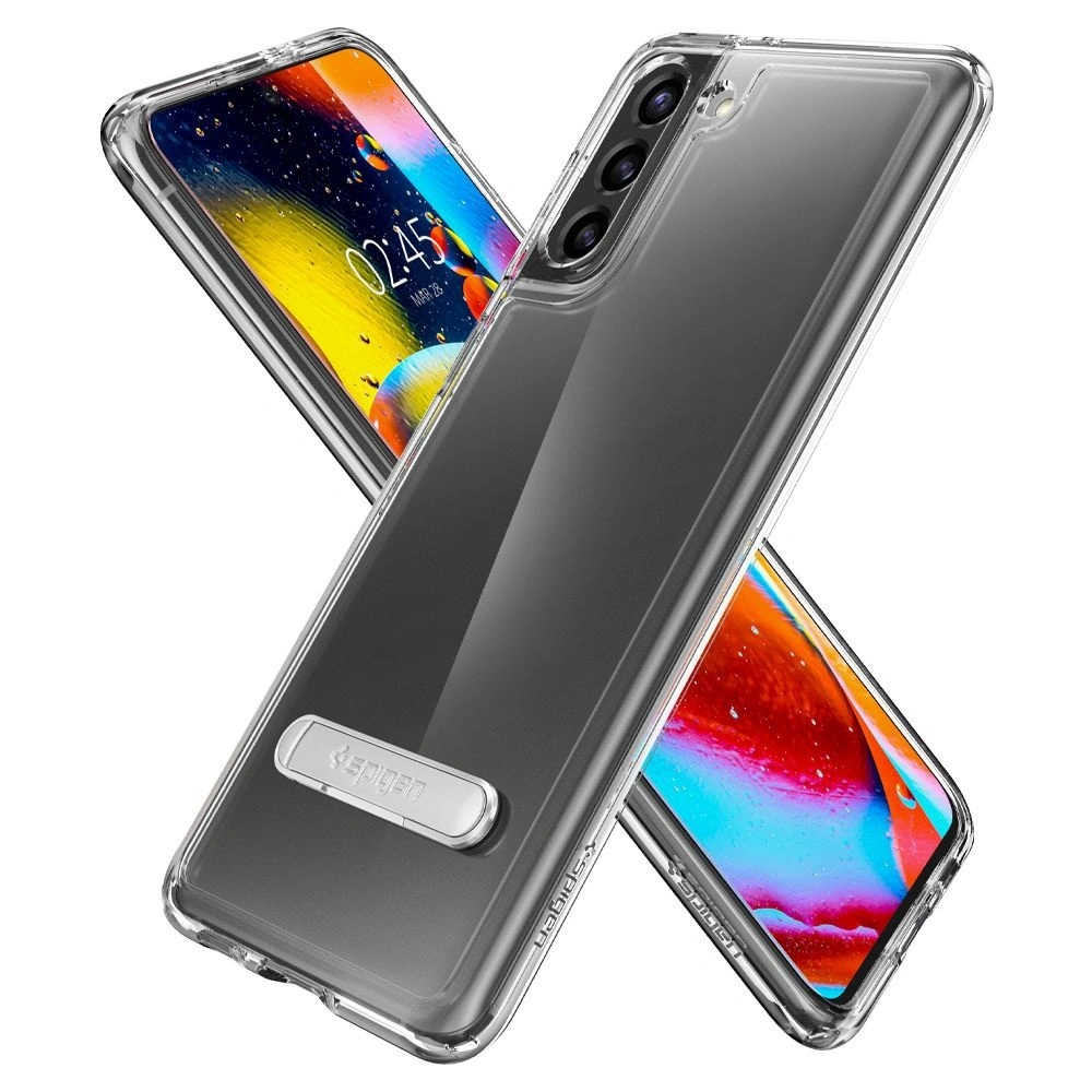 Wholesale Spigen Ultra Hybrid S Samsung Galaxy S21+ Plus Crystal Clear - SPN1443CLR - {ean13} - Hurt