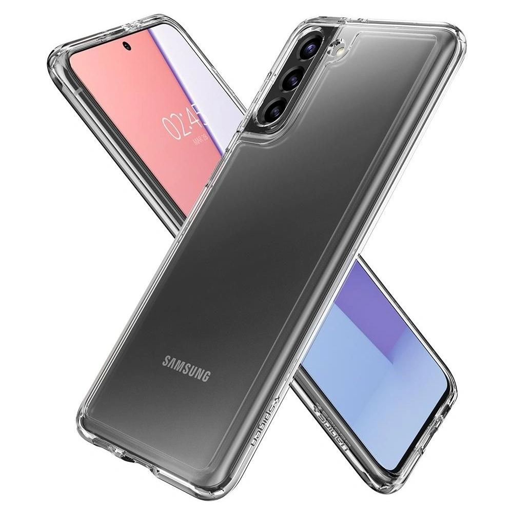 Hurtownia GSM - Etui Spigen Ultra Hybrid Samsung Galaxy S21+ Plus Crystal Clear - SPN1445CLR - {ean13} - Hurt