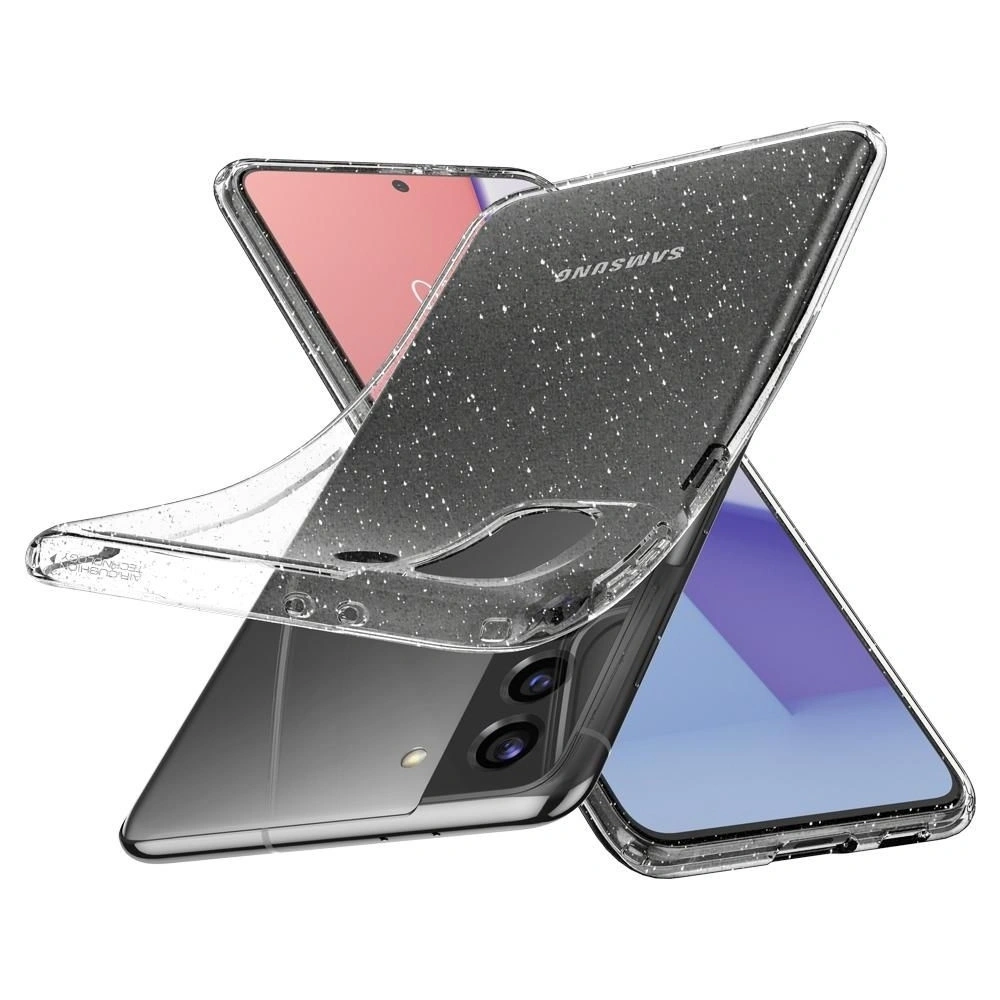 Hurtownia GSM - Spigen Samsung Case Flüssigkristall Galaxy S21+ Plus Glitzerkristall - SPN1447CLR - {ean13} - Hurt