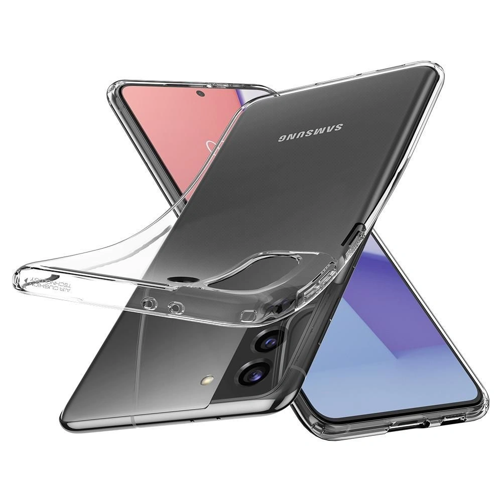 Hurtownia GSM - Etui Spigen Liquid Crystal Samsung Galaxy S21+ Plus Crystal Clear - SPN1448CLR - {ean13} - Hurt