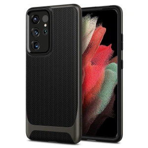 Etui Spigen Neo Hybrid Galaxy S21 Ultra Gunmetal