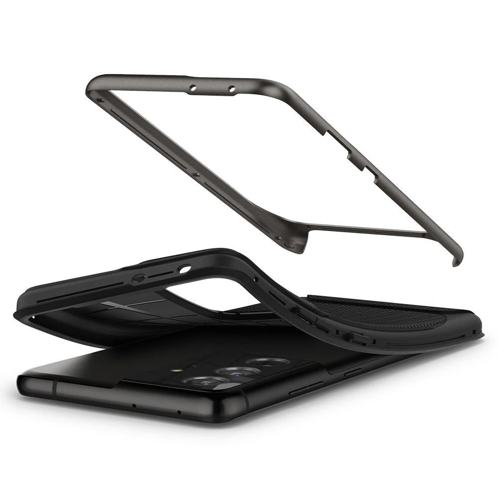 Hurtownia GSM - Etui Spigen Neo Hybrid Samsung Galaxy S21 Ultra Gunmetal - SPN1451GUN - {ean13} - Hurt