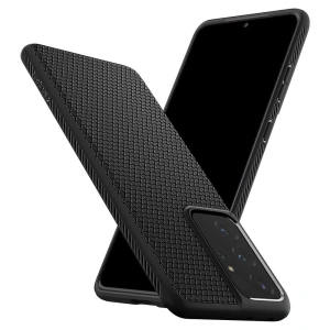 Hurtownia GSM - Etui Spigen Liquid Air Samsung Galaxy S21 Ultra Matte Black - SPN1456BLK - {ean13} - Hurt