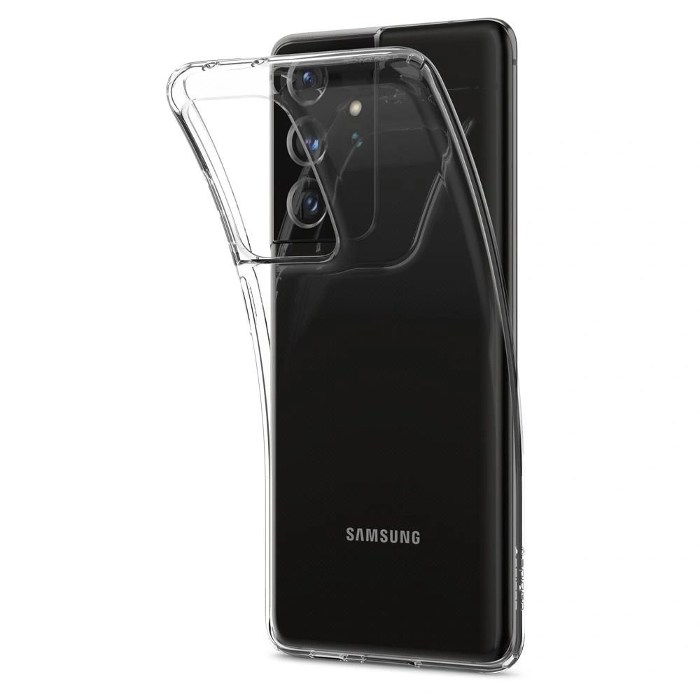 Hurtownia GSM - Etui Spigen Liquid Crystal Samsung Galaxy S21 Ultra Crystal Clear - SPN1458CLR - {ean13} - Hurt