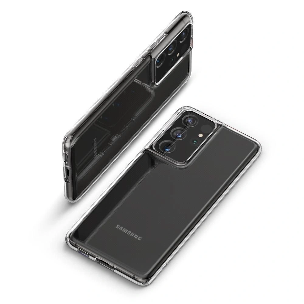 Hurtownia GSM - Etui Spigen Liquid Crystal Samsung Galaxy S21 Ultra Crystal Clear - SPN1458CLR - {ean13} - Hurt