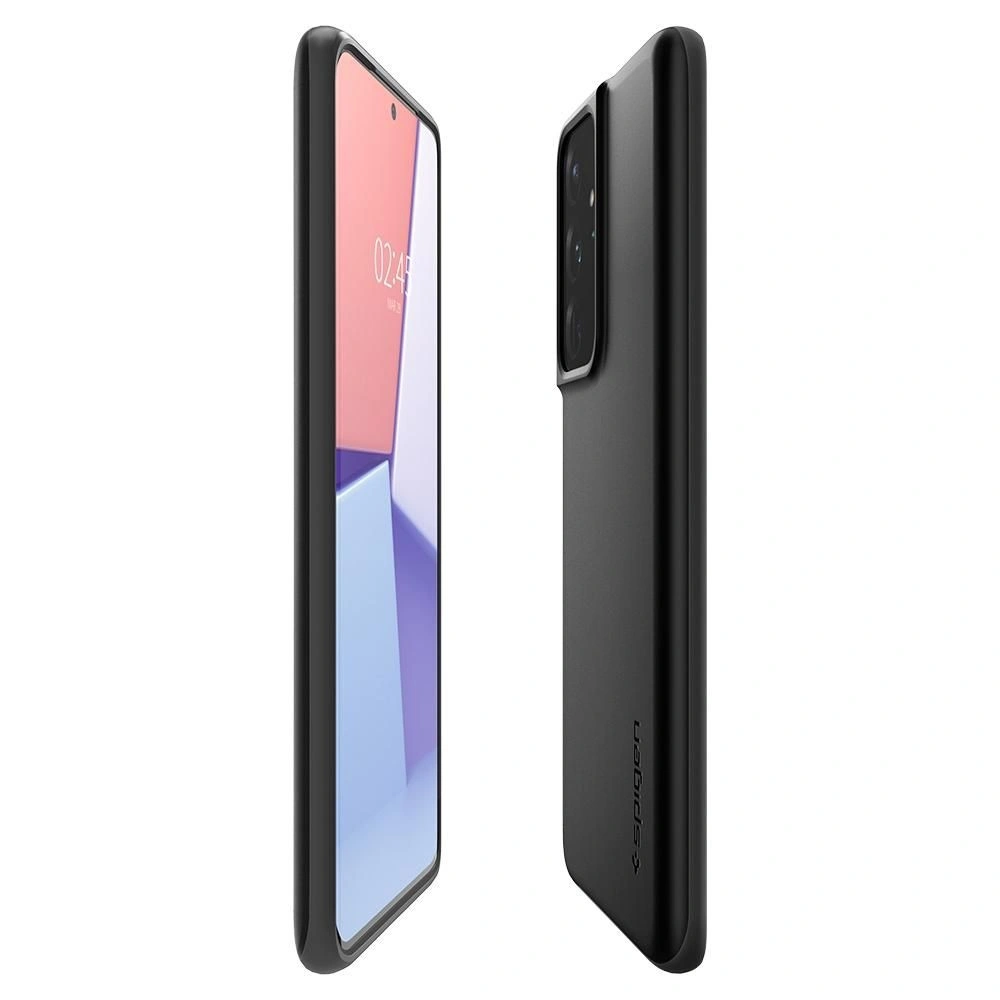 Hurtownia GSM - Etui Spigen Thin Fit Samsung Galaxy S21 Ultra Black - SPN1460BLK - {ean13} - Hurt