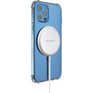 Wholesale AWEI W10 MagSafe Wireless Charger 15W white - AWEI060WHT - {ean13} - Hurt