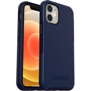 Hurtownia GSM - Etui OtterBox Symmetry Plus iPhone 12 mini kompatybilna z MagSafe (Navy Captain Blue) - OTB130BLU - {ean13} - Hurt