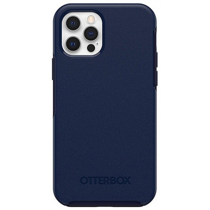 OtterBox Distributor - 840104230251 - OTB129BLU - OtterBox Symmetry Plus iPhone 12/12 Pro kompatybilna z MagSafe (Navy Captain Blue) - B2B homescreen