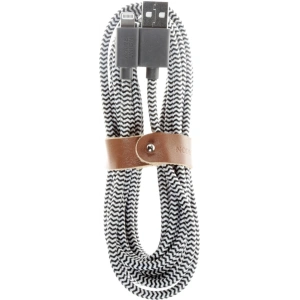 Hurtownia GSM - Kabel Native Union Belt Cable Lightning ze skórzanym zapięciem 3m (zebra) - NTU083ZEB - {ean13} - Hurt