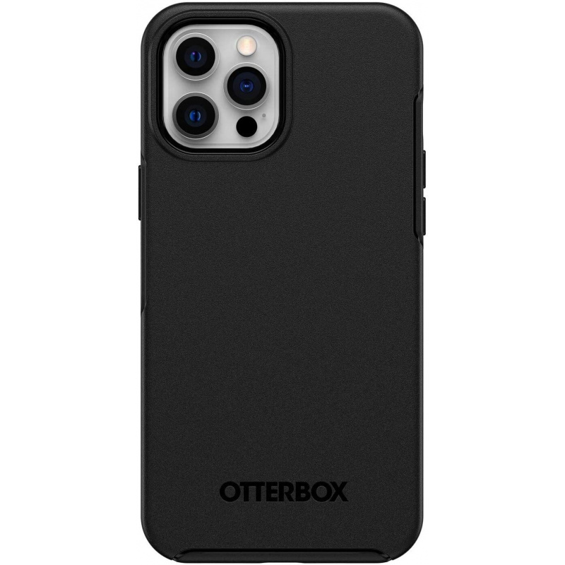 OtterBox Distributor - 840104226612 - OTB125BLK - OtterBox Symmetry Plus iPhone 12 Pro Max kompatybilna z MagSafe (black) - B2B homescreen