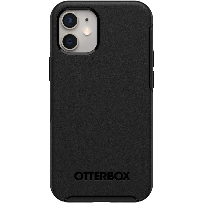 OtterBox Distributor - 840104226599 - OTB124BLK - OtterBox Symmetry Plus iPhone 12 mini kompatybilna z MagSafe (black) - B2B homescreen