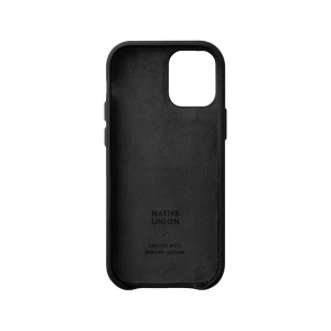 Hurtownia GSM - Etui Skórzane Native Union Card Apple iPhone 12 mini z kieszenią na kartę (black) - NTU063BLK - {ean13} - Hurt