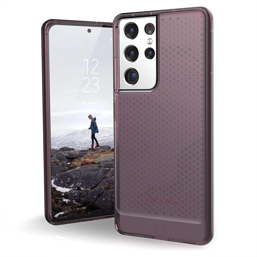 Hurtownia GSM - Etui UAG Urban Armor Gear Lucent Samsung Galaxy S21 Ultra 5G (dusty rose) - UAG625ROSE - {ean13} - Hurt
