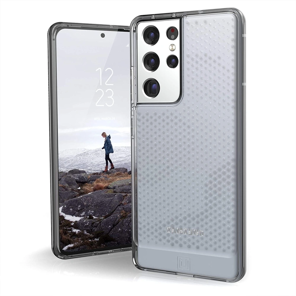 Wholesale UAG Urban Armor Gear Lucent Samsung Galaxy S21 Ultra 5G (ice) - UAG623ICE - {ean13} - Hurt