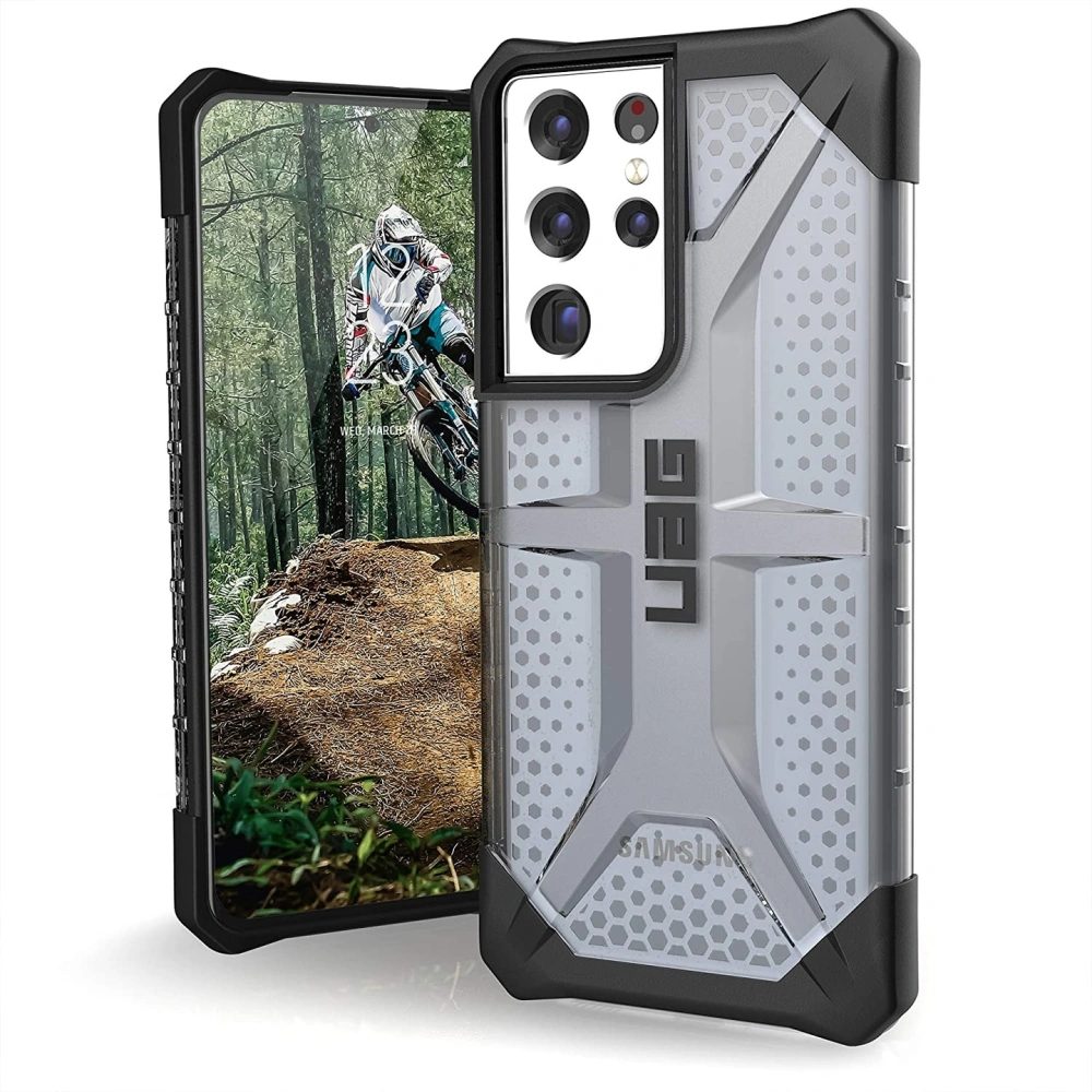 Hurtownia GSM - Etui UAG Urban Armor Gear Plasma Samsung Galaxy S21 Ultra 5G (ash) - UAG620ASH - {ean13} - Hurt
