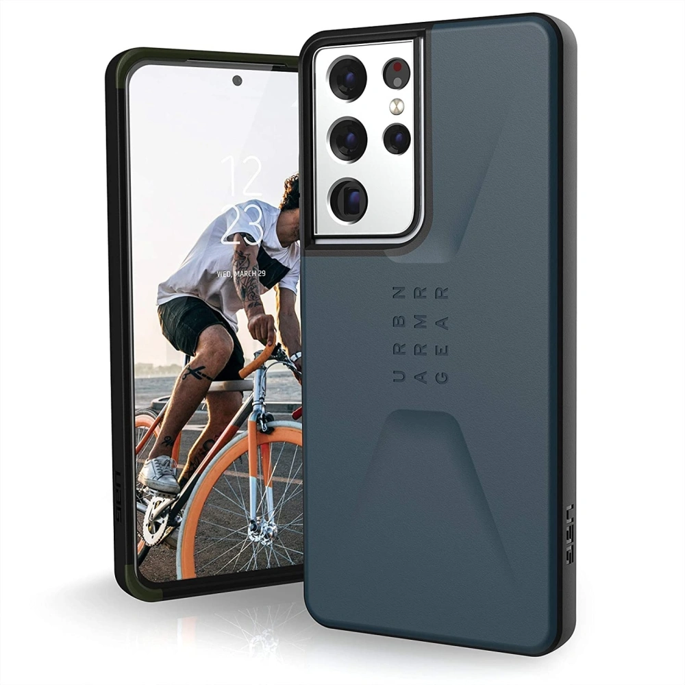Hurtownia GSM - Etui UAG Urban Armor Gear Civilian Samsung Galaxy S21 Ultra 5G (mallard) - UAG615MALL - {ean13} - Hurt